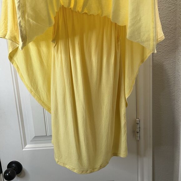 Chatoyant 4 Way Convertible Top Light Yellow Womens SIZE S Cruise Vacation - Picture 6 of 10